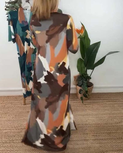 Kleid Stilvoll Casual Hemd