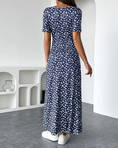 Kleid Sexy Elegant Bedruckt