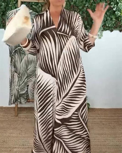 Kleid Bedruckt Mode Tasche