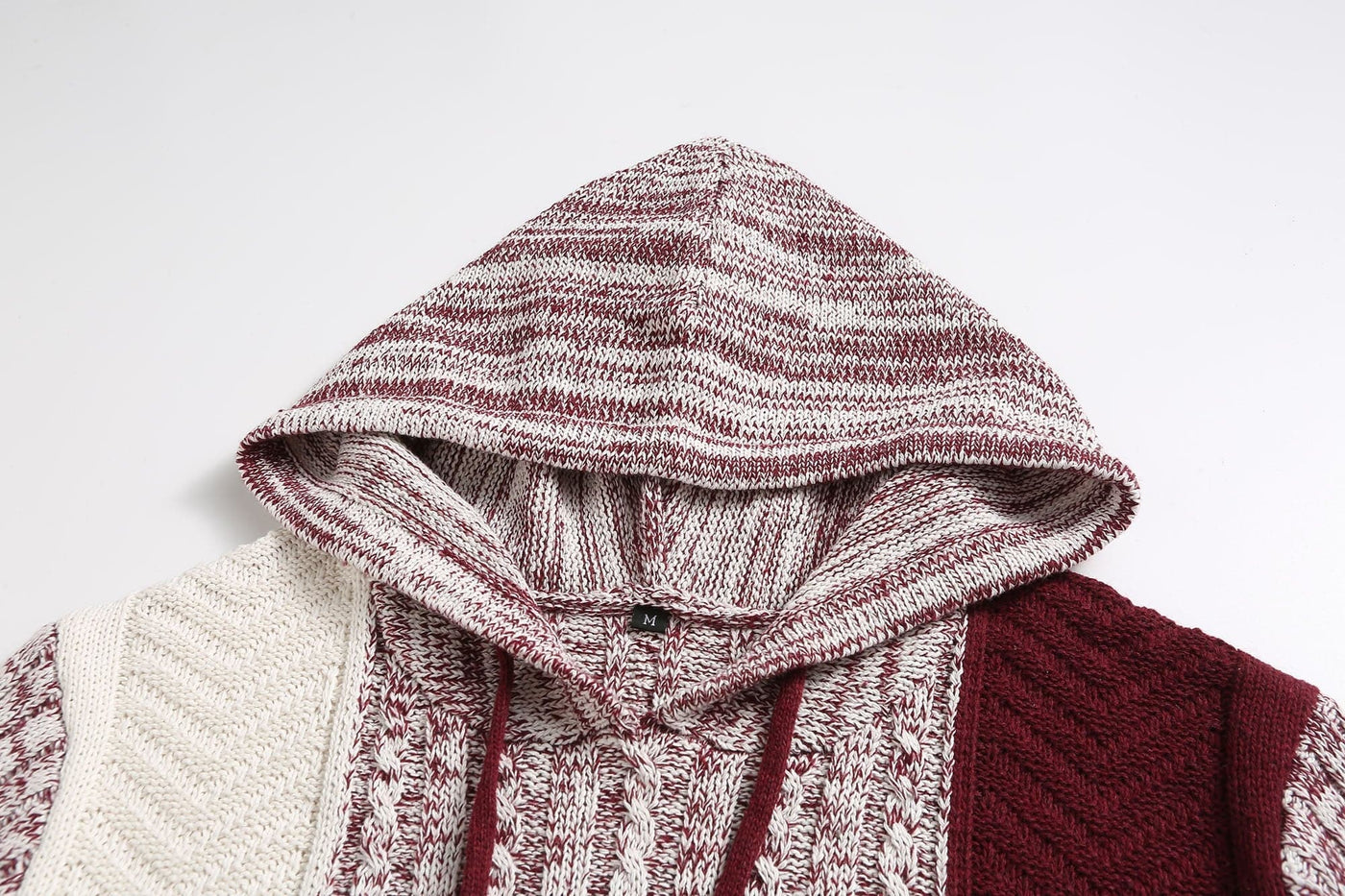 Klassischer Pullover mit Kapuze für Herren