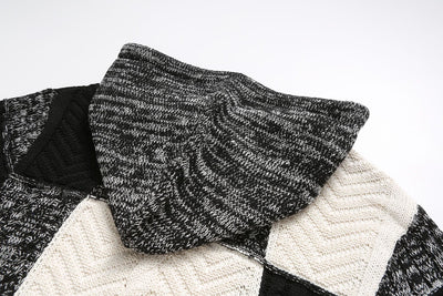 Klassischer Pullover mit Kapuze für Herren