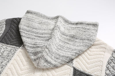 Klassischer Pullover mit Kapuze für Herren