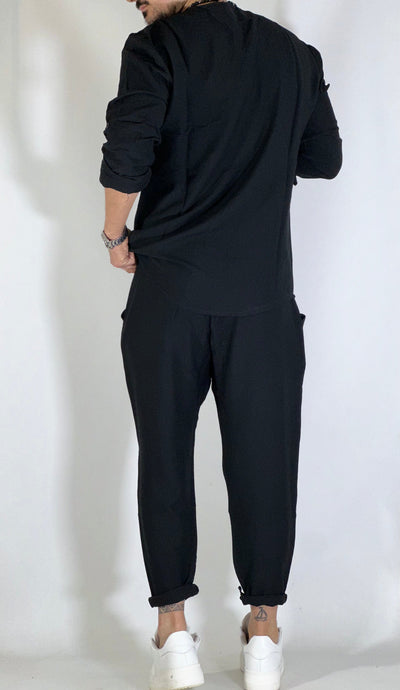 ADEMARO – HEMD UND HOSENSET IM JAPANISCHEN STIL