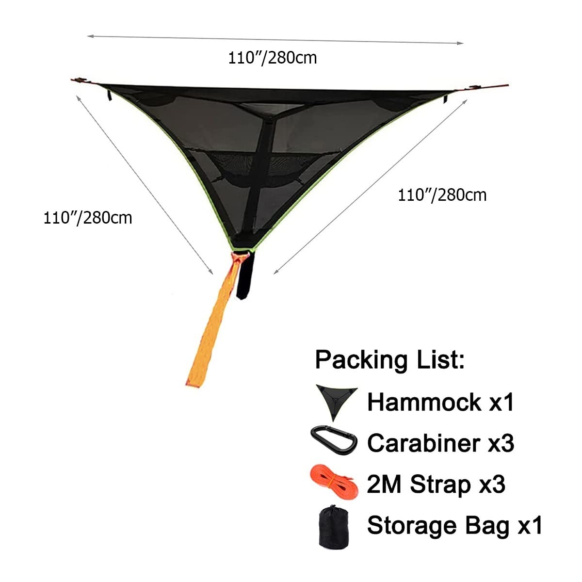 DreiecksNest™ Geräumiger Outdoor-Komfort