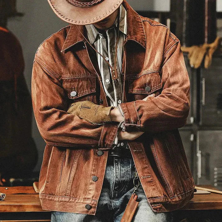 Stylische Denim Jacke für Herren
