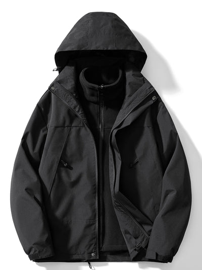 Stylische 3-in-1 Kapuzenjacke für Männer