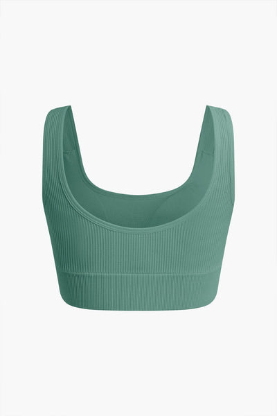 Elaine | Nahtloses Sport-Set mit Crop-Top & Yoga-Shorts