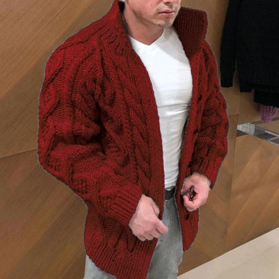 Modische Strickjacke für Herren