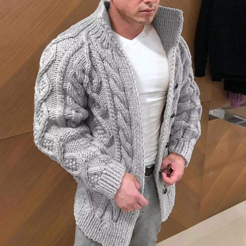 Modische Strickjacke für Herren