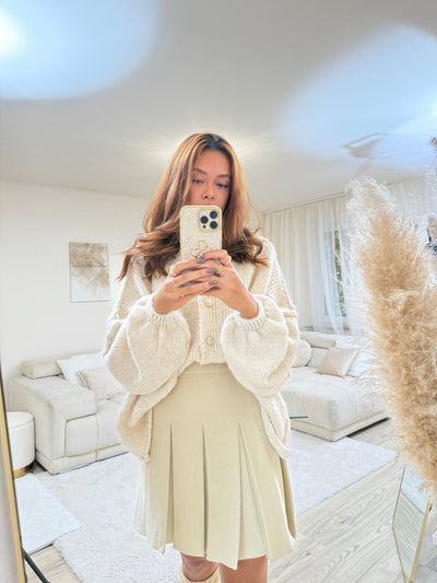 Oversize-Strickjacke