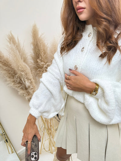 Oversize-Strickjacke