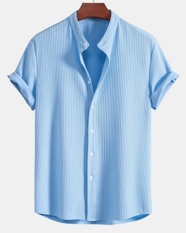 Herren Stilvolles Polo Shirt | Eleganter Stehkragen