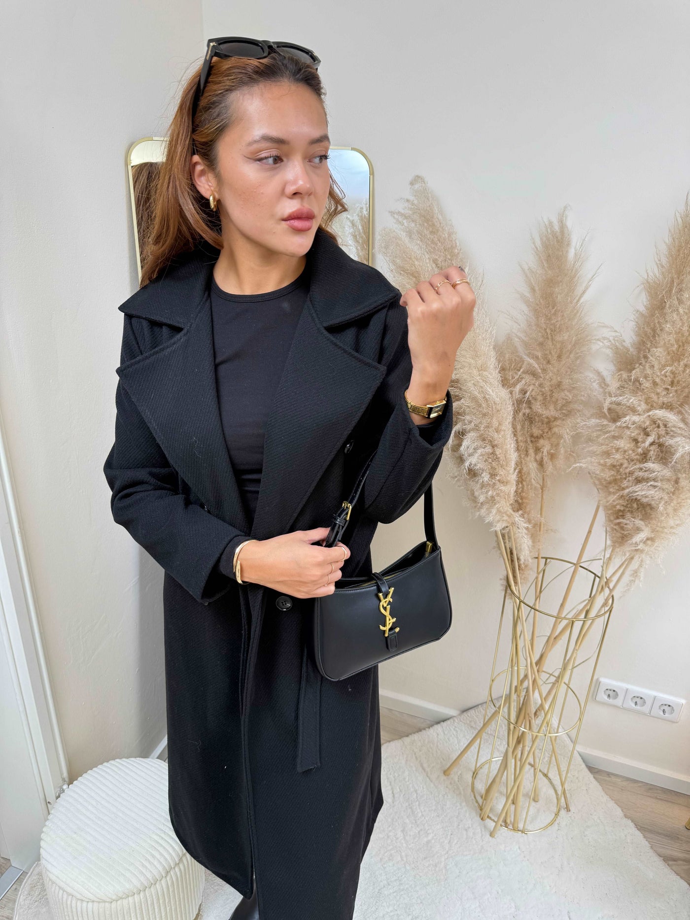 Cord-Trenchcoat-Mantel