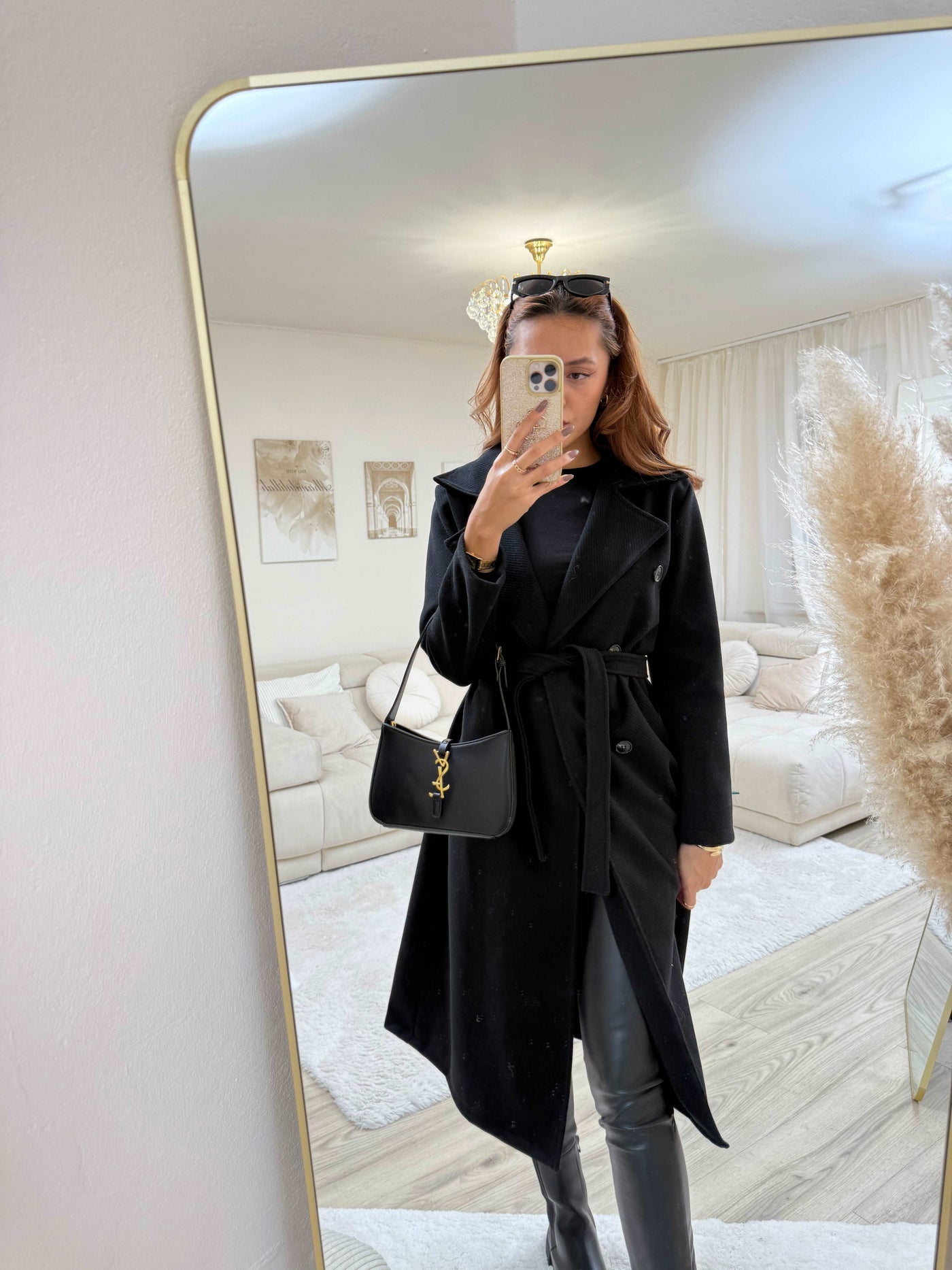 Cord-Trenchcoat-Mantel