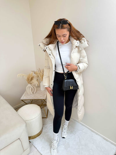 Copperose Winterjacke mit Kapuze