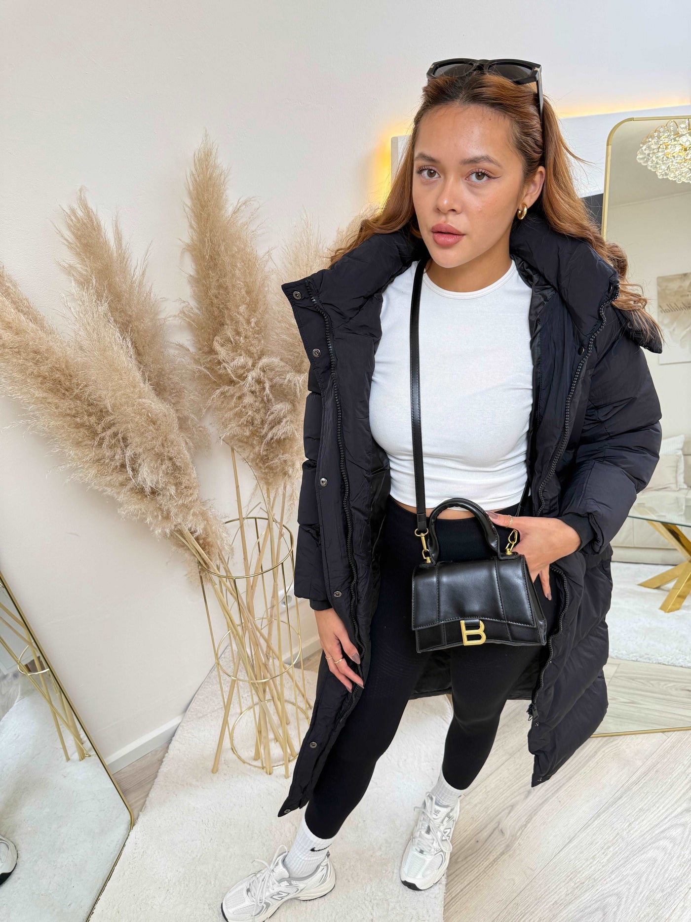 Copperose Winterjacke mit Kapuze