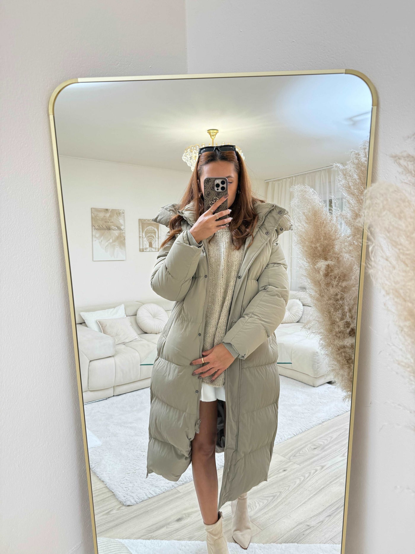 Copperose Winterjacke mit Kapuze