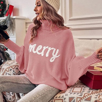 Warmer Rollkragenpullover für Damen