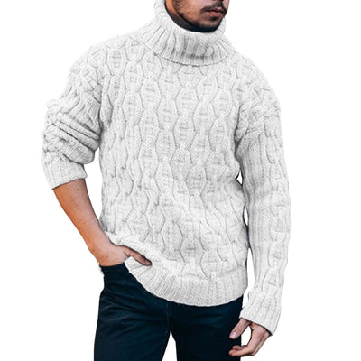 Gestrickt Rollkragenpullover für Männer