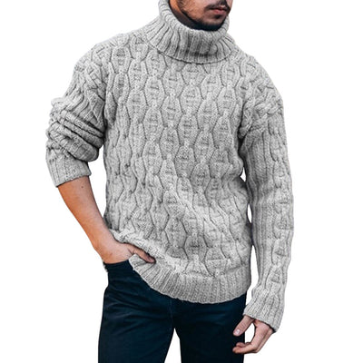 Gestrickt Rollkragenpullover für Männer