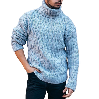 Gestrickt Rollkragenpullover für Männer