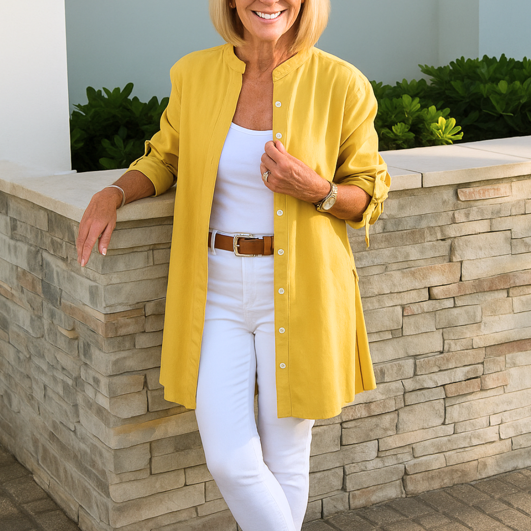 LOUISE | EFFEN BLUSE MIT SCHLEIFENÄRMELN