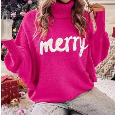 Warmer Rollkragenpullover für Damen