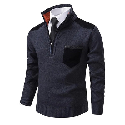 Klassischer lässiger Winterpullover für Männer