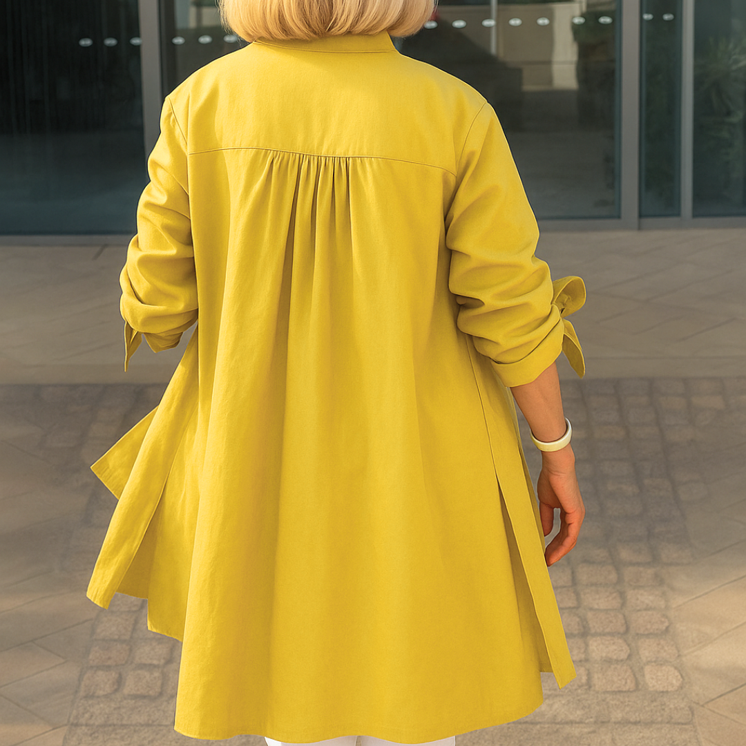 LOUISE | EFFEN BLUSE MIT SCHLEIFENÄRMELN