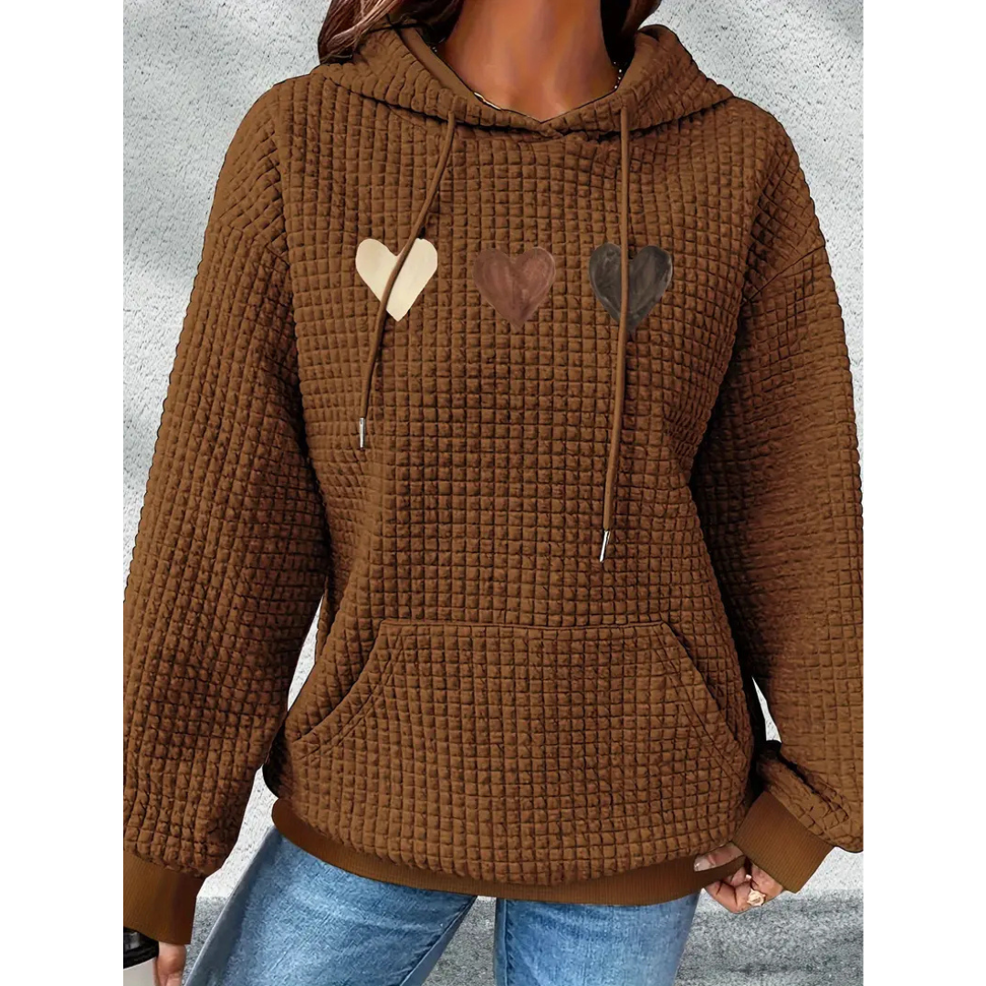 Pullover mit Kapuze für Damen