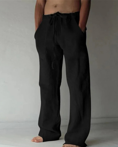 Herren Lässige Kordelzug-Hose | Lockerer Schnitt