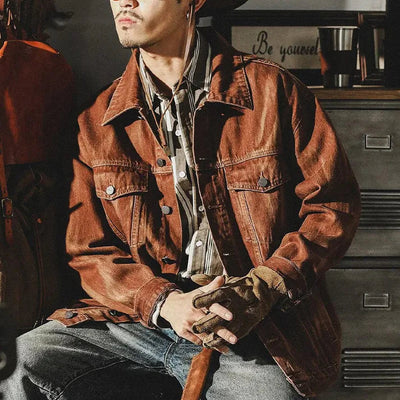Stylische Denim Jacke für Herren