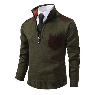 Klassischer lässiger Winterpullover für Männer