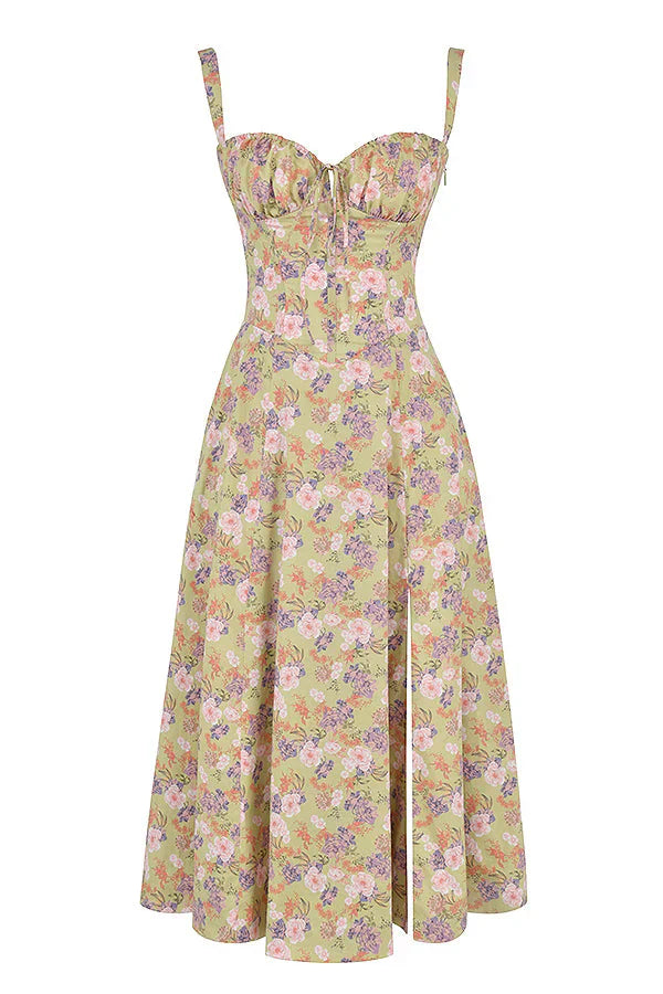 Midikleid ohne Ärmel Rosea