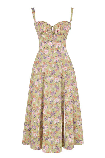 Midikleid ohne Ärmel Rosea