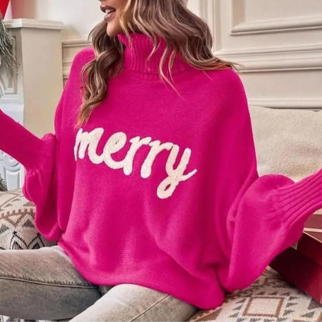 Warmer Rollkragenpullover für Damen