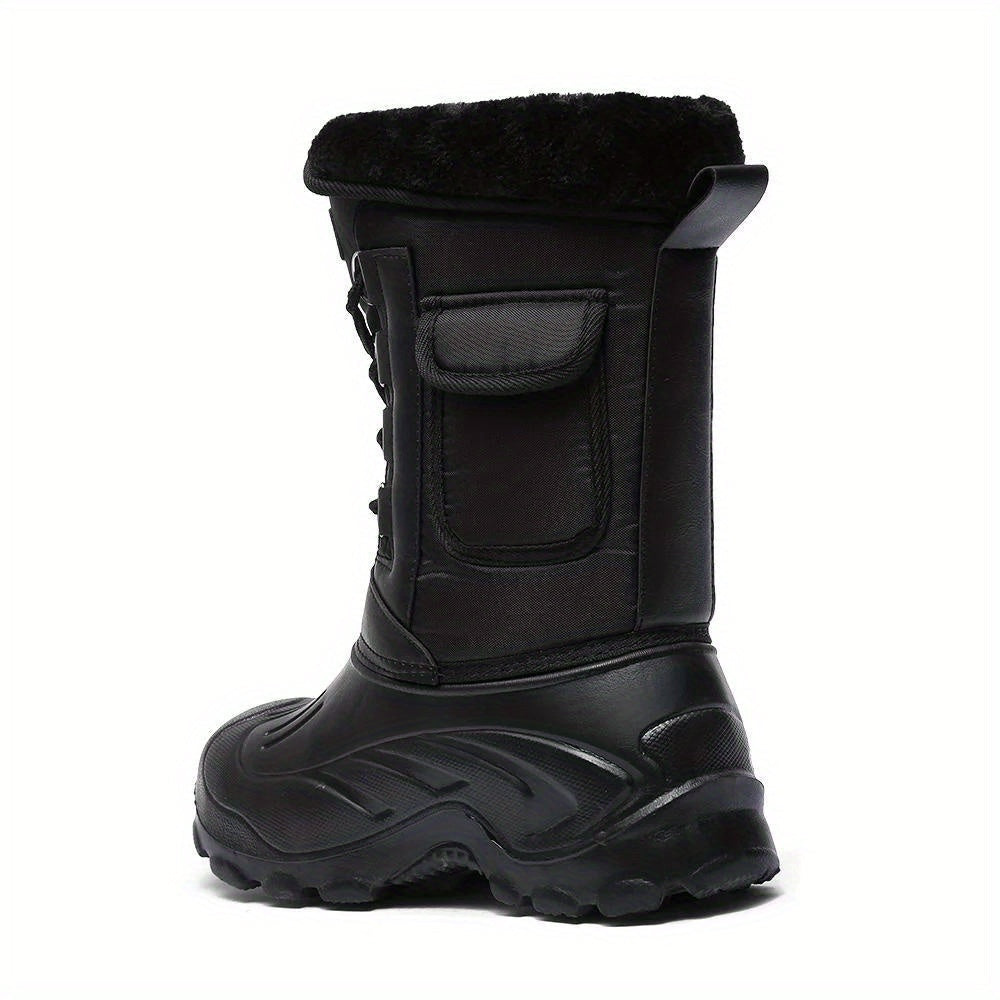 Winterschuhe Herren | Outdoor Hoher Stiefel Mit Schnürung