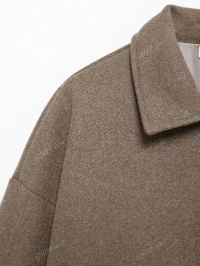 Cropped Wolljacke mit Knopfleiste – Zeitlos, Parisian & Herbstready