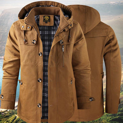 Männlich Stilvolle Winterjacke für Herren