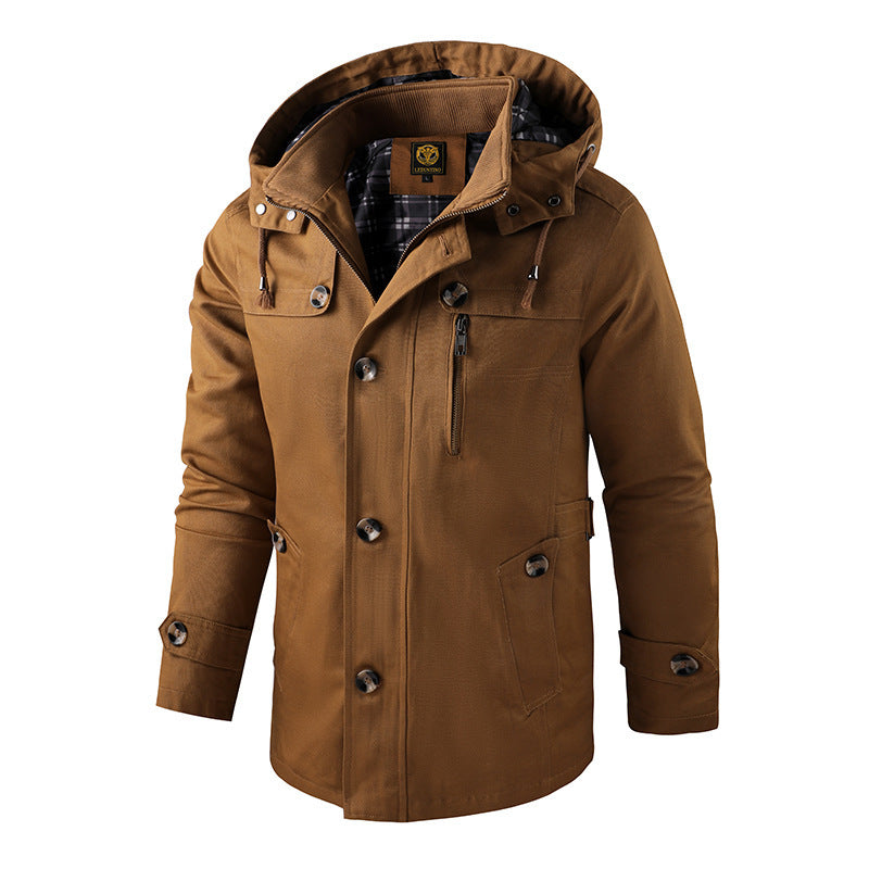 Männlich Stilvolle Winterjacke für Herren
