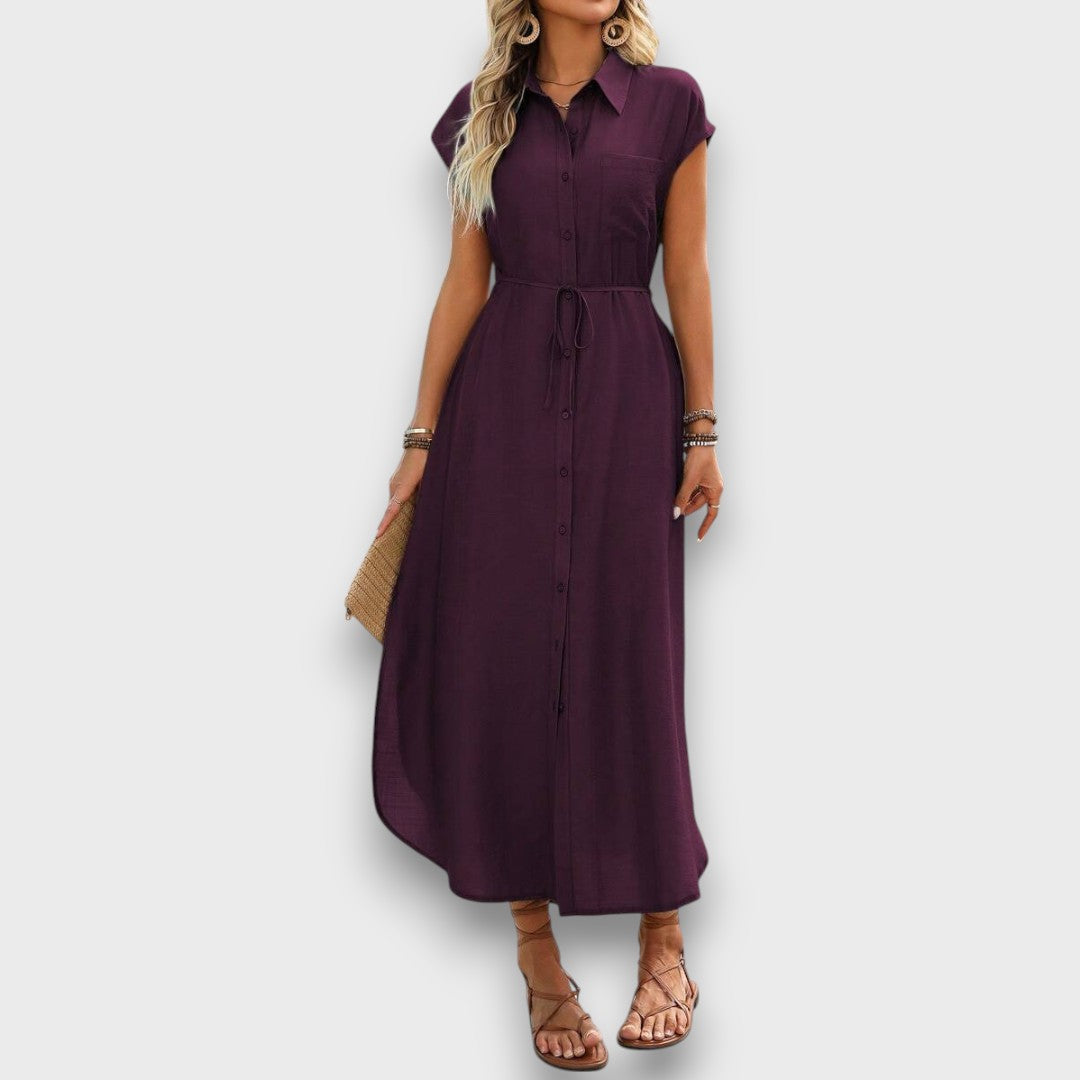 Vivienne – Hemdblusenkleid mit stilvoller Lässigkeit