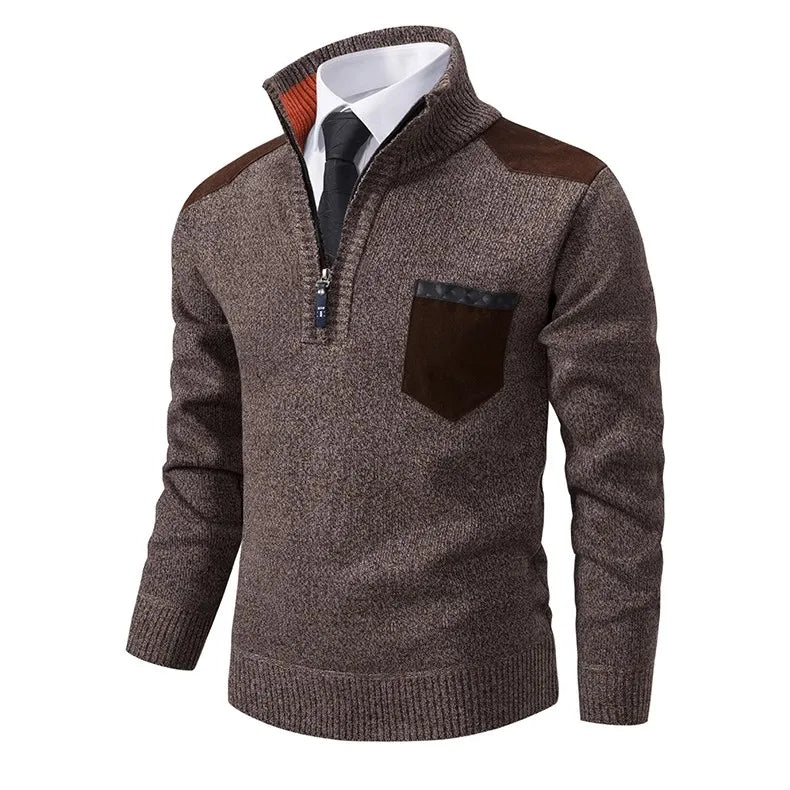 Klassischer lässiger Winterpullover für Männer