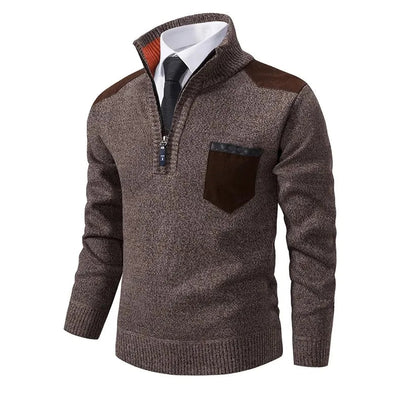 Klassischer lässiger Winterpullover für Männer
