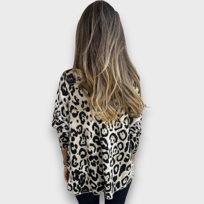 Serana – Bluse mit Leopardenmuster