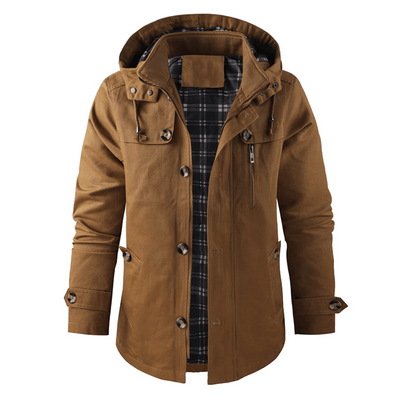 Stylische Kuschelige Winterjacke für Männer