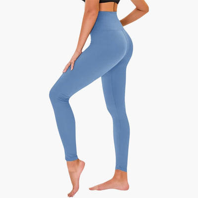 Damen Leggings mit Leopardenmuster und hohem Bund