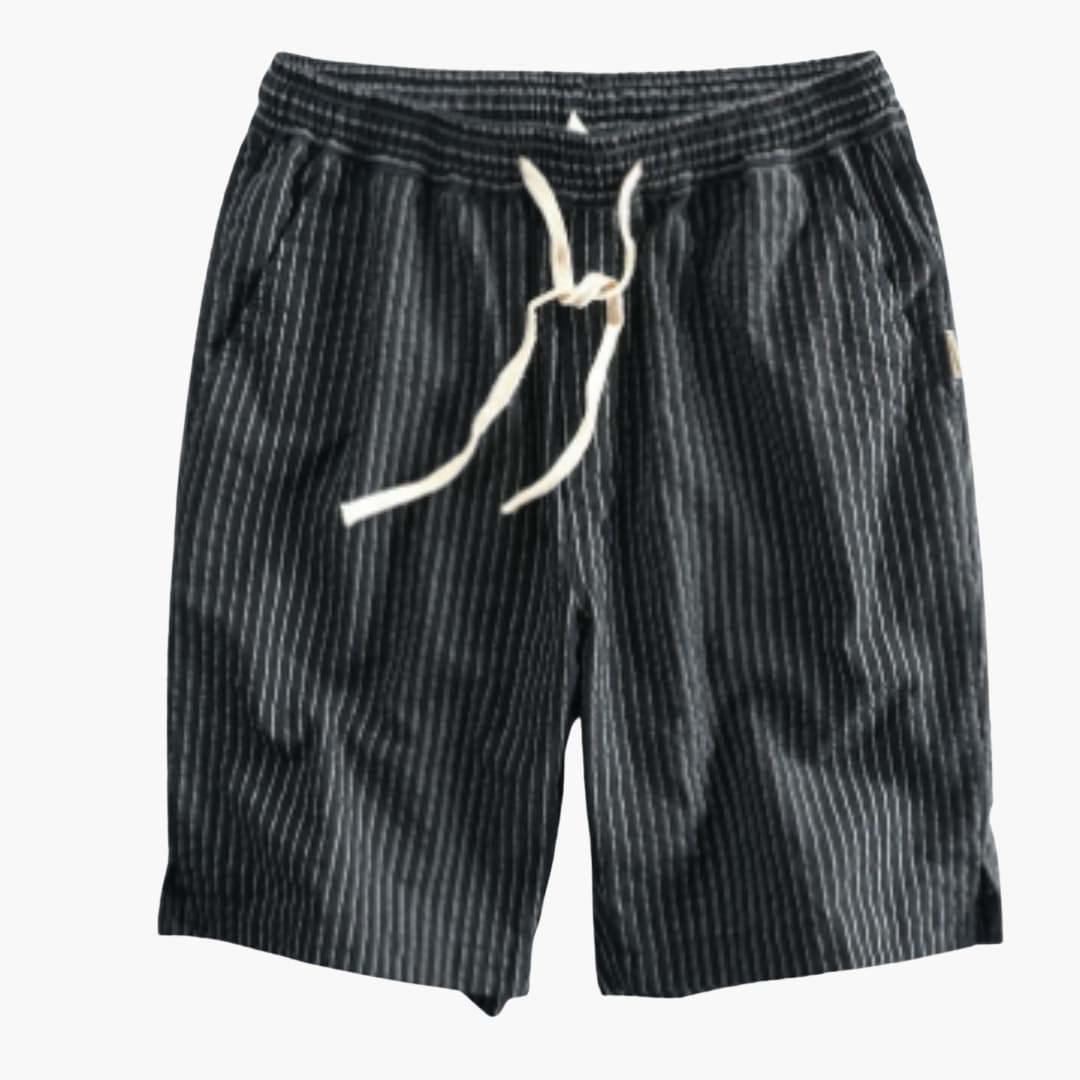 Knielange Sommer-Shorts für Herren mit elastischem Bund
