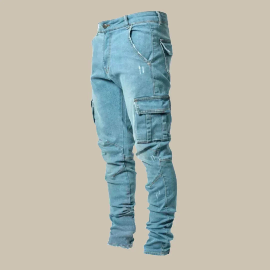 Dehnbare Denim-Jeans für Herren