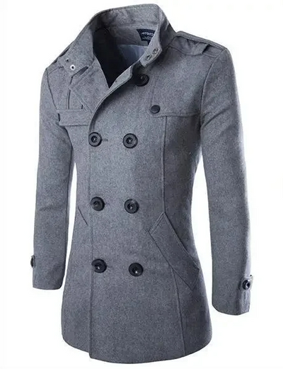 Sehr-Eleganter Wintermantel für Herren