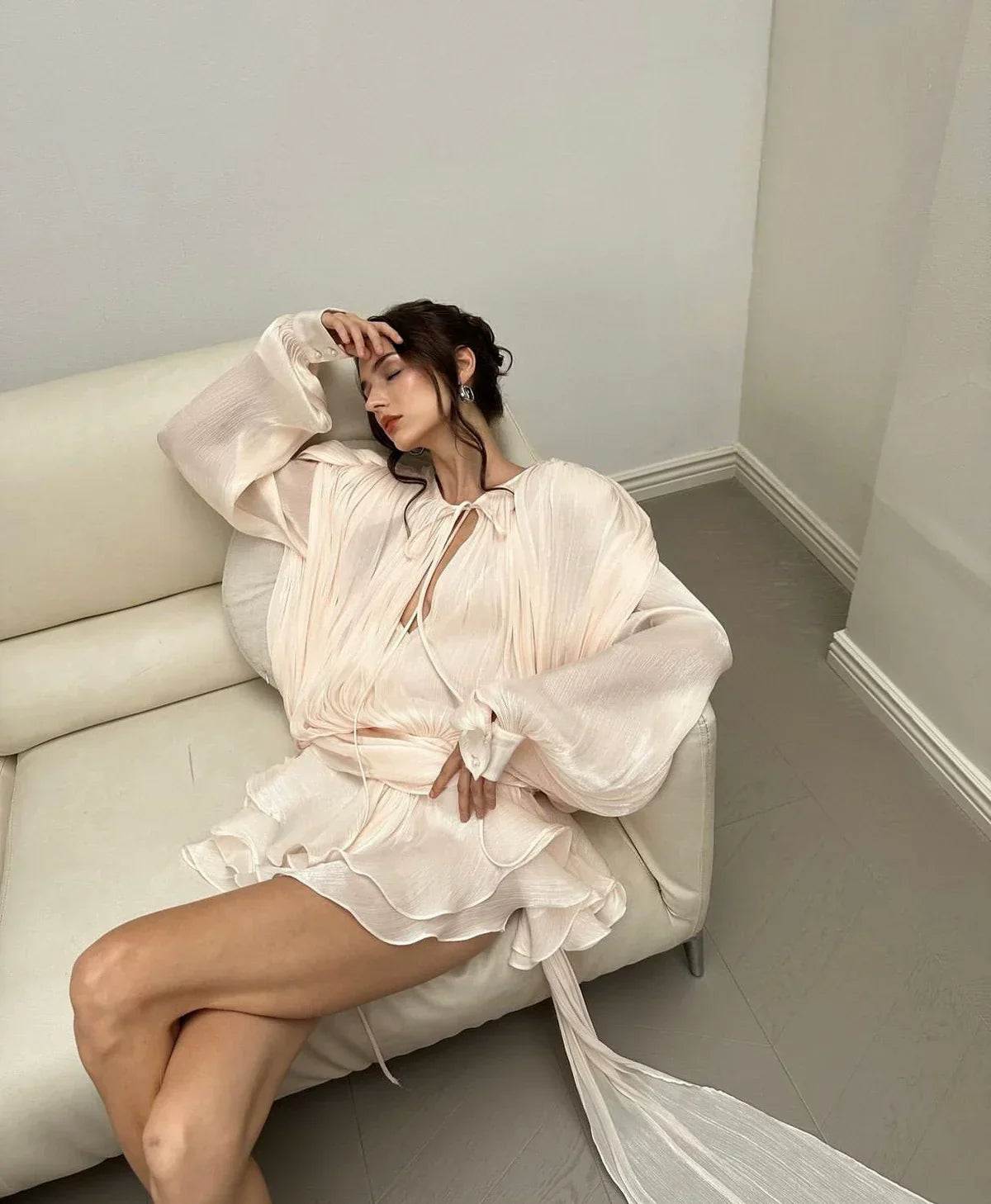 Heidi-Mode | Rüschen-Minikleid